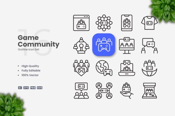 Game Community Graphics and Icons Review