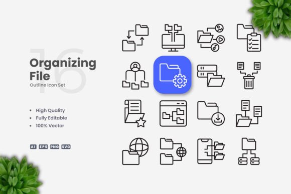 Organizing File Icons for Modern Graphics